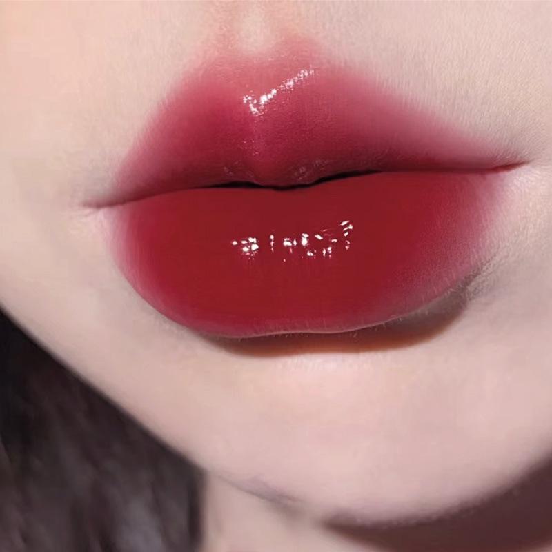 HERORANGE Crystal Jelly Mirror Lip Gloss: Moisturizing Watery Glass Finish for Plump, Nude Lips.