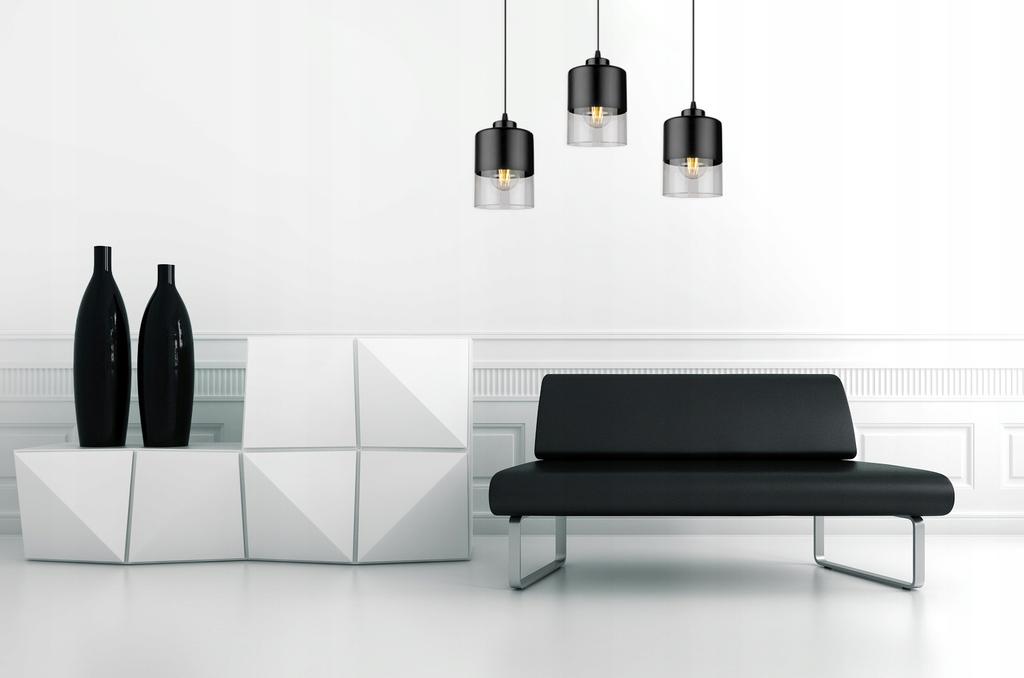 MODERN CEILING HANGING LAMP GLASS CHANDELIER