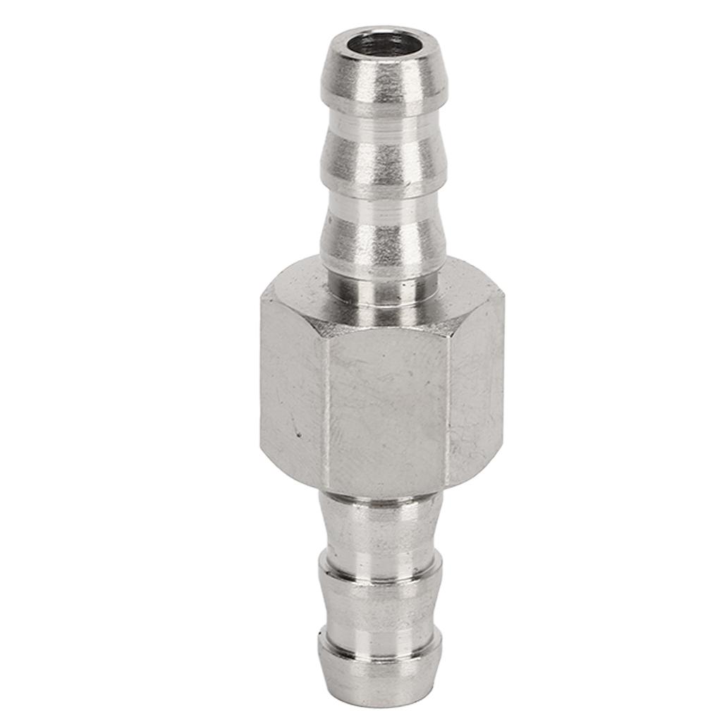 T Fitting Adapter 304 Stainless Steel Rubber High Performance For Fuel Pressure Gauge Or Sensor