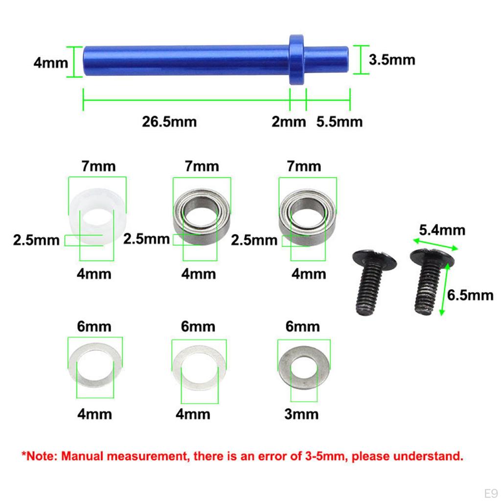 Akcesoria do narzędzi do naprawy wału kołowrotka DIY Części Łożysko o dużej wytrzymałości