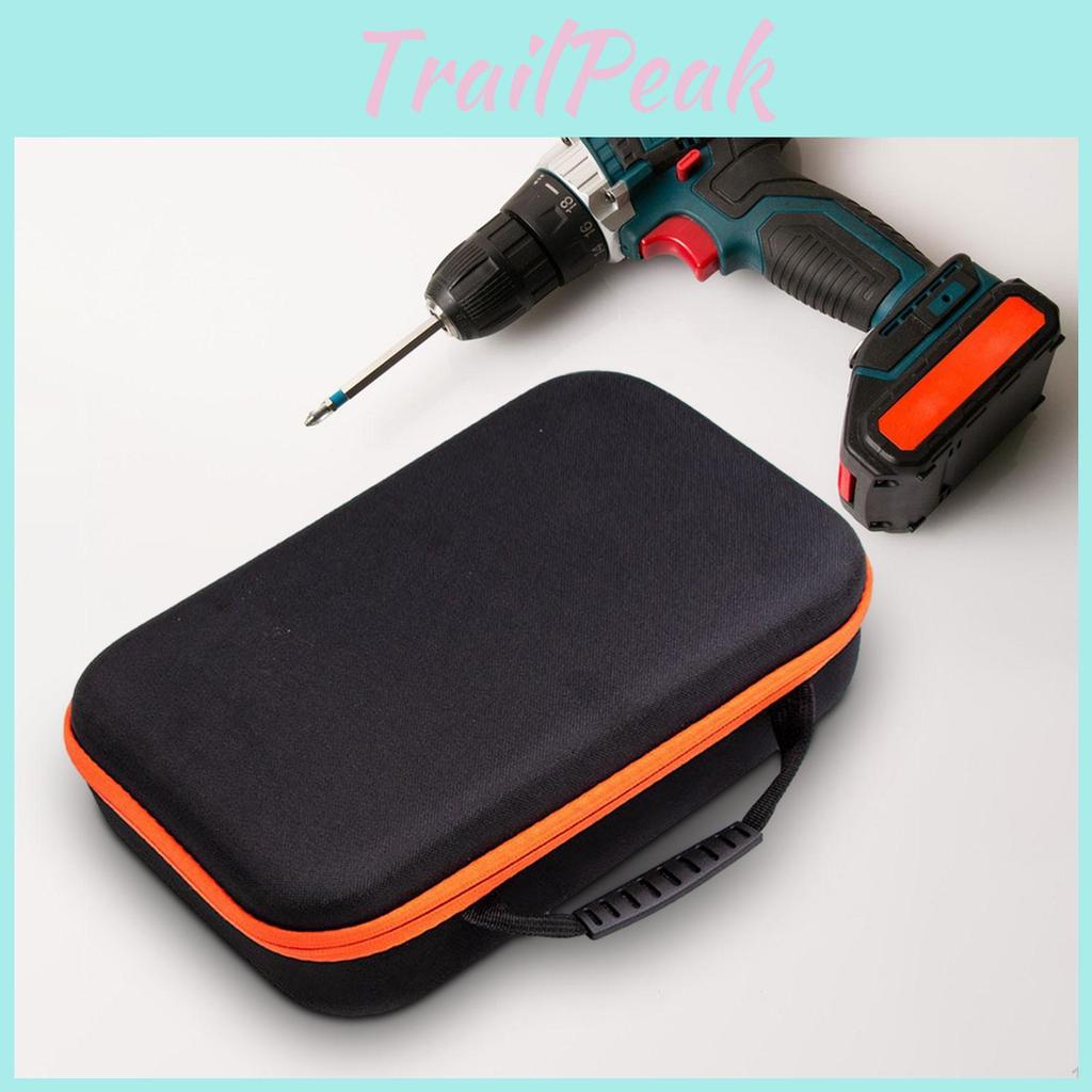 Tool Electric Bag Drill Carry Storage Box Electrician Hardware Accessories Shockproof
