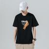 Men's "TIRED" Graphic Crew Neck T-Shirt - Casual Short Sleeve Tee