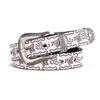 Butterfly Embossed Women's Faux Leather Belt Hip-Hop Waistband Fashion Jeans Belt