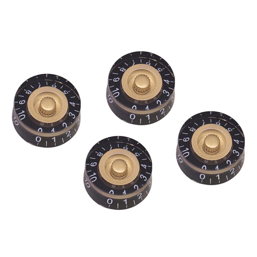 Guitar Control Knob with Number Top Hat Replacement for LP , Electric