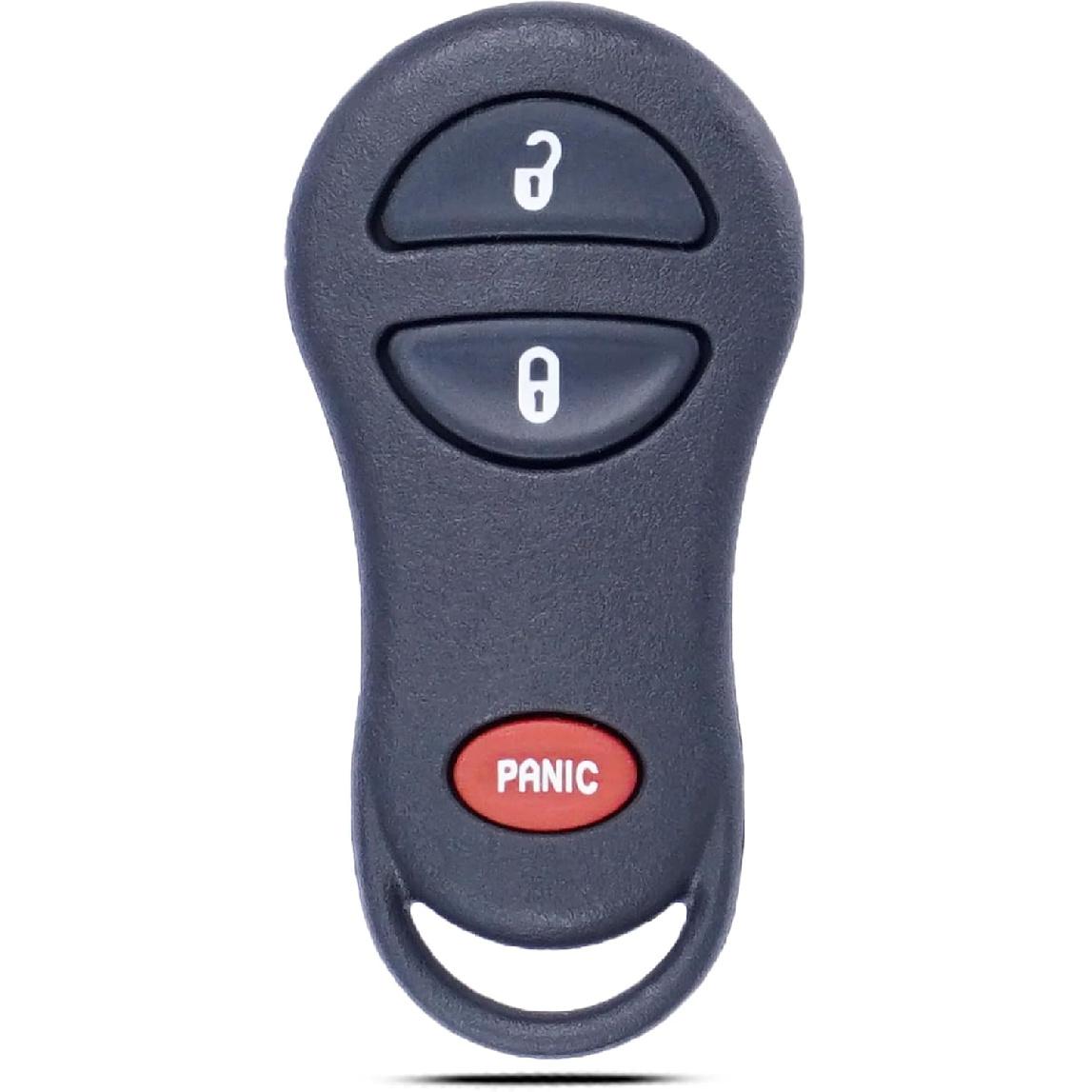 Key Fob Replacement Fits For Dodge Ram 1500 2500 3500 2002-2005, Chrysler Town Country Voyager 1999-2003,Dakota 2001-2004, Durango 2001-2003, Caravan