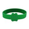 Custom Cartoon Dog Paw Silicone Wristband, Solid Color Engraved Small Gift Bracelet