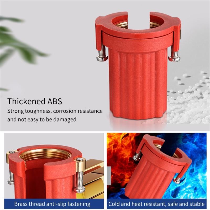 Kitchen Sink Anti-Loosening Nut Buckle Base Faucet Installation Fastener Fixed Base Nut Basin Faucet Accessories