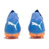Puma Future Match FG/AG Supercharge Pack - Blue Glimmer Men Sneakers White Ultra-Orange 107180-01
