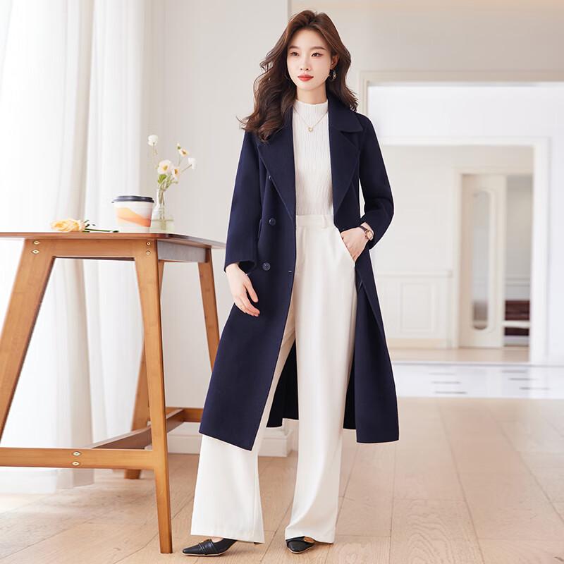 

Женское длинное пальто оверсайз из смесовой шерсти M