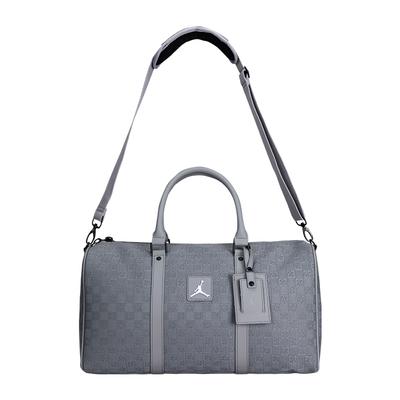 Jordan Checkerboard Jacquard Fabric Monogram Bag, Luggage Bag, Bucket Bag, Shoulder Bag Unisex White FJ6787-010