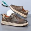 2025 autumn new men's sports style casual board shoes men's handmade online versatile shoes