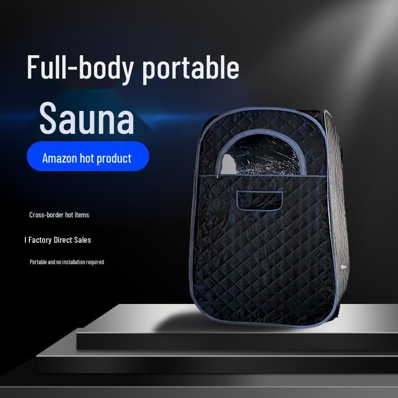 Cross-Border Portable Full-Body Foldable Sauna Box Knob Type - 3L Instant Heat