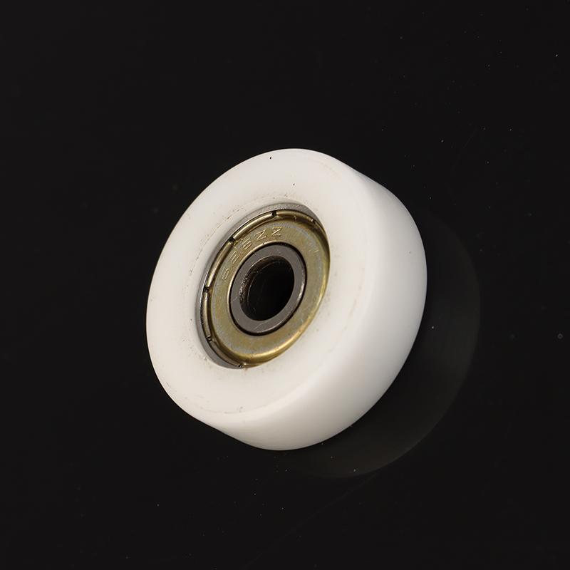1ks 626Zz 6*30*9mm Plochá pogumovaná kladka ložiska Pom zavinutá kladka ložiska Plastová kladka ložiska kola Nábytek