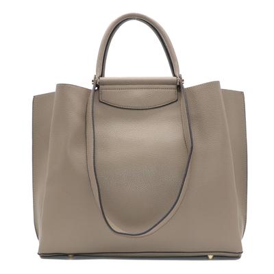 Guccio Ιταλία Τσάντα Tote Δερματίνη PU Κομψό Τετράγωνο Σχήμα με Λεπτομέρεια 171135 Τσάντα 2 Τρόπων, Χειροποίητη Τσάντα Υψηλής Ποιότητας, Μέρη, Γυναικεία, (ΓΚΡΙ)