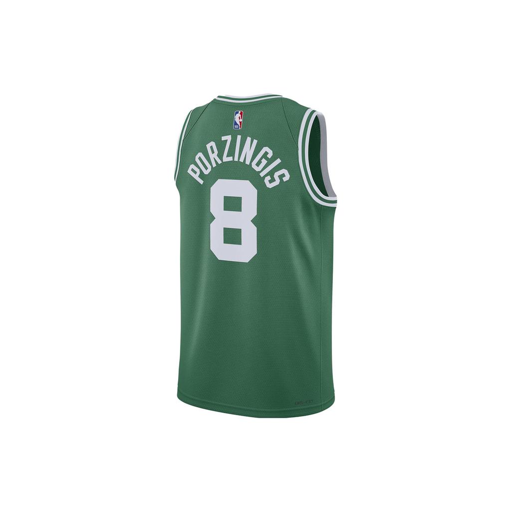 Nike Swingman Jersey Letter Number Print Round Neck Sleeveless Basketball Shirt Men Jerseys Green DN1997-321