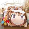 Fashion 3D Print Anime Bed Sheet Toradora Bedding Set Single Twin Full Queen King Size Bed Set Adult Kid Bedroom Duvetcover Sets