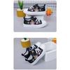 Fashion Children's Cartoon Canvas Girls Flat Casual Running Board Shoes
