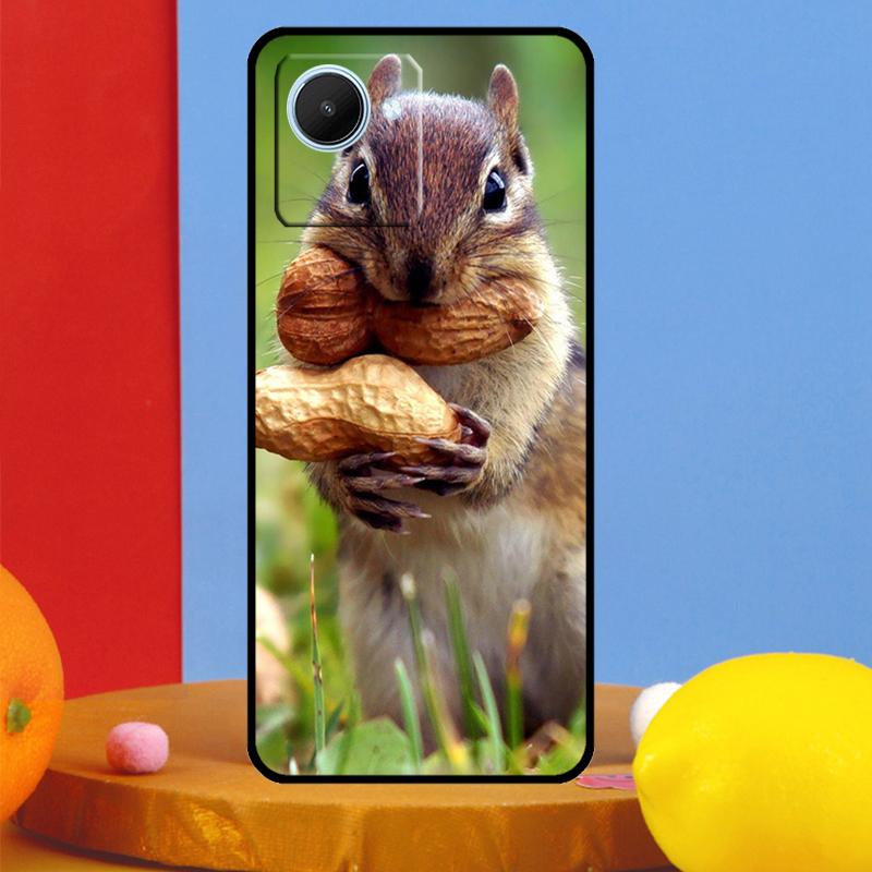 Squirrel Cute Animals For Realme C75 C71 C55 C53 C67 C61 C33 C63 C51 10 11 12 13 14 15 Pro Plus C65 GT7 Pro Case