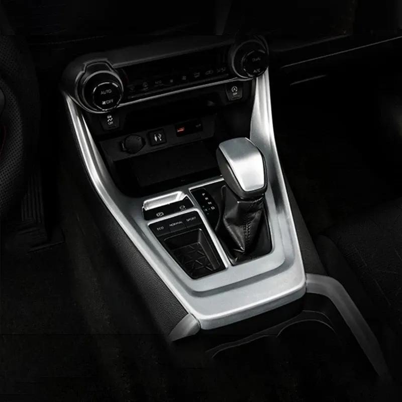 RHD LHD For Toyota RAV4 RAV 4 XA50      Hybrid Center Console Gear Shift Panel Cover Interior Accessories