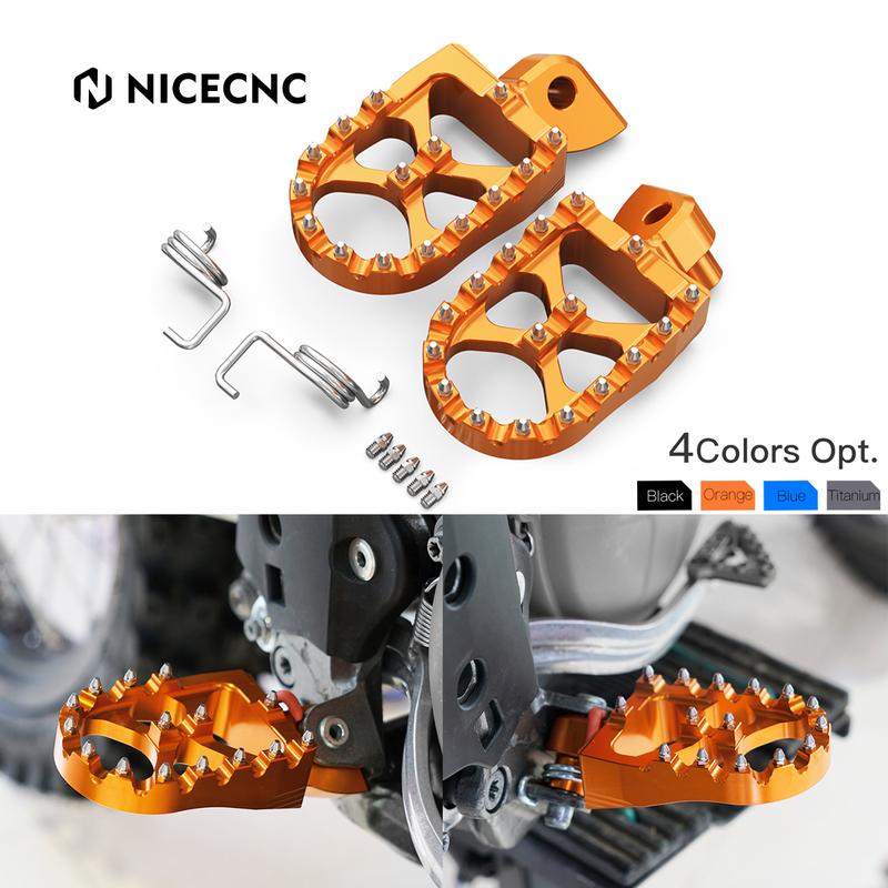 עבור KTM 1998-2016 EXC 300 EXC 250 EXCF 350 EXC 450 רגליות רוכב מדרסי רגליים SX 125 SXF 250 SXF 450 1998-2015 XCW 300 XCF-W 2006-2016