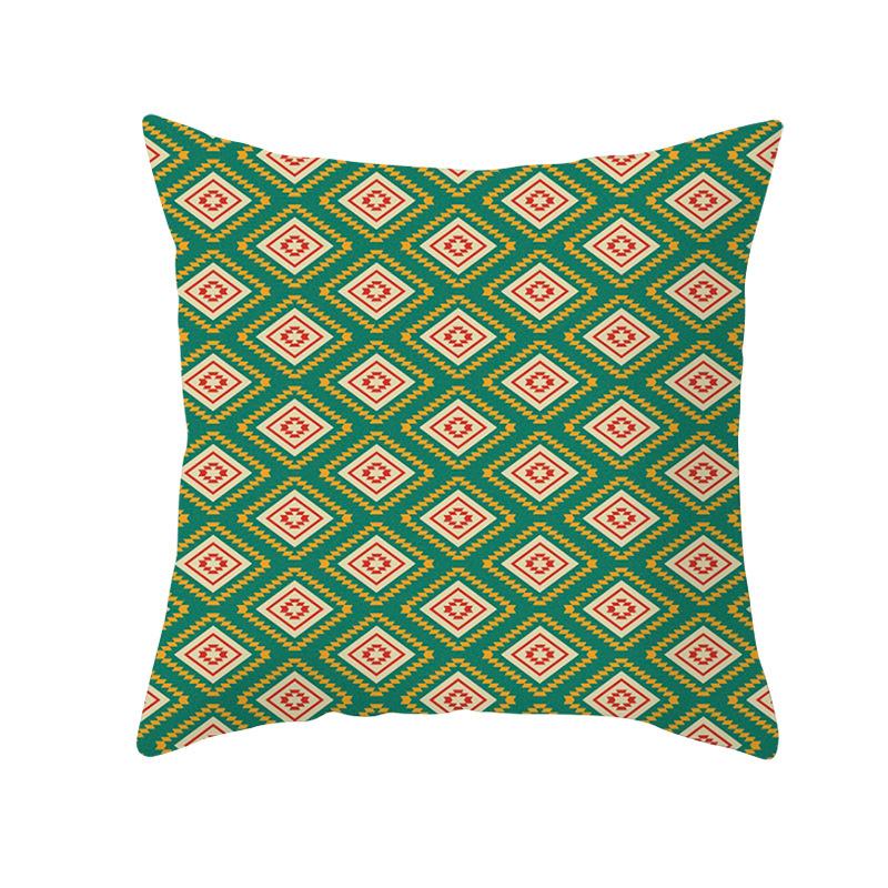 Geometric Mancha Lo Printed Polyester Pillowcase 45x45cm Bohemian Hippie Sofa cushion cover Bedroom Home Decor Pillowcase