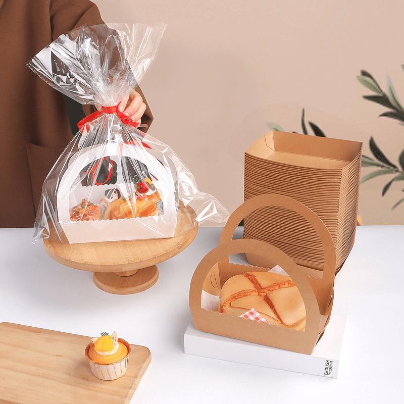 20Pcs Disposable Folding Boat Boxes, Picnic Open Packaging Boxes, Food Containers, Birthday Party Gift Packaging Boxes, Baking Packaging Supplies