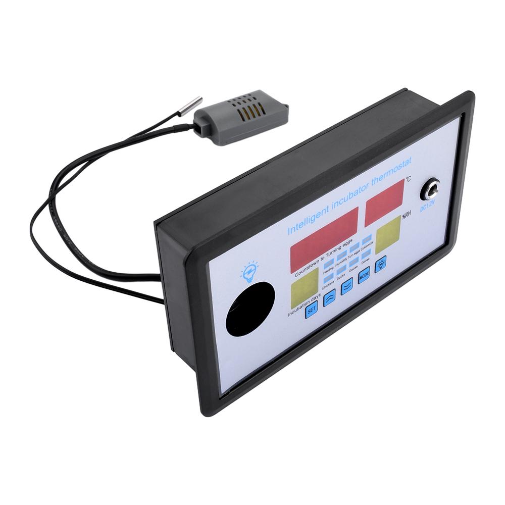 W9005/W9002 Intelligent Incubation Temperature Controller Automatic Egg Flipping Household Water Bed Incubation AC110-220V/DC12V