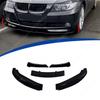 For BMW 3 Series E90 E91 Pre-facelift 320i 330i 2005 2006 2007 2008 Car Front Bumper Splitter Spoiler Lip Body Modification Kit
