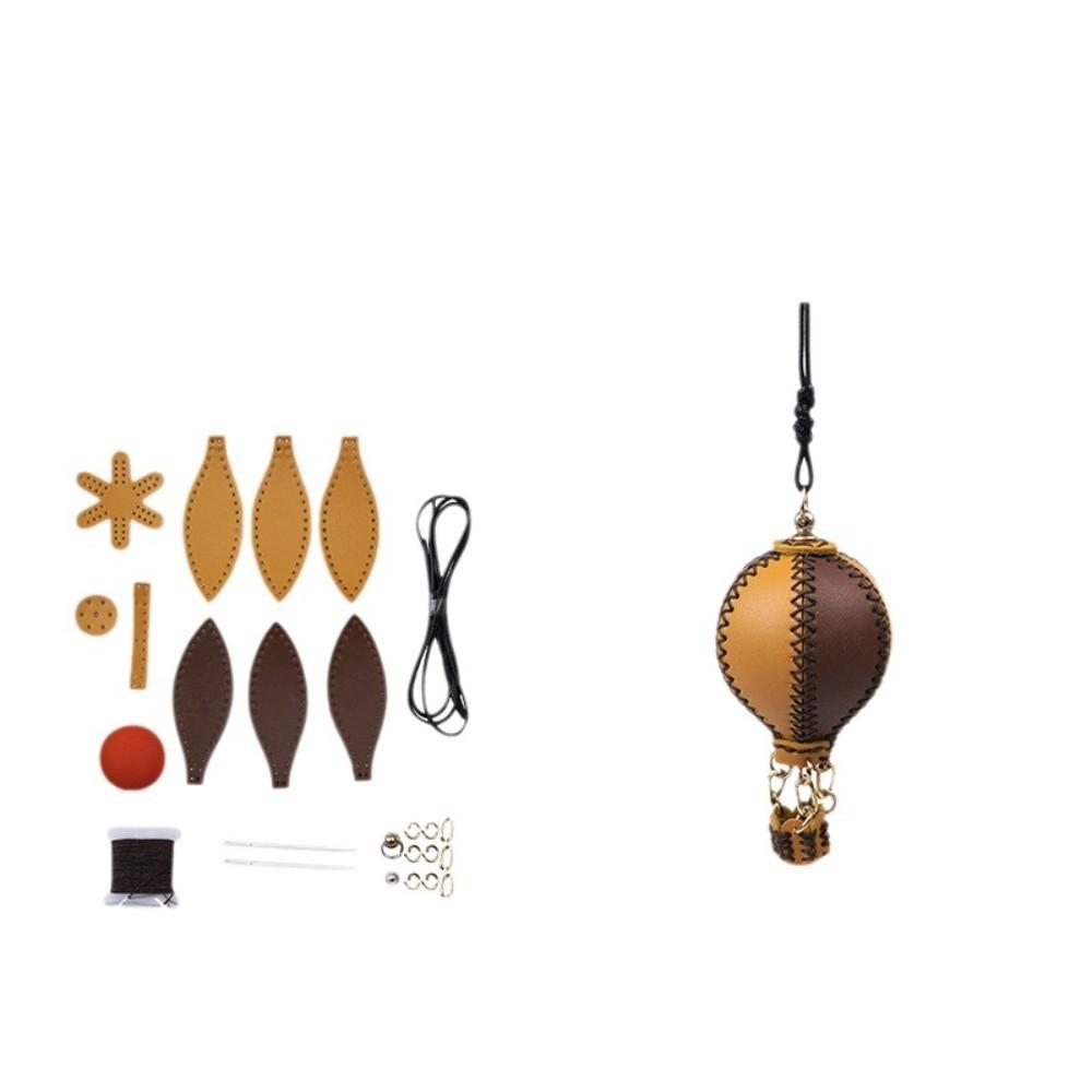 Hot Air Balloon Car Key Ring Versatile Keychain Lanyard Mini Keychain DIY Keychain  Bag Charms