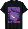 Pokémon Gengar Ghost Type 0094 Spooky Poster T-Shirt S-4XL