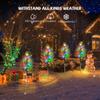 LED Solar Lights Waterproof Grass Cypress Trees Lights Garden Decor Landscape Lawn Lamp Christmas Decoration Outdoor Light