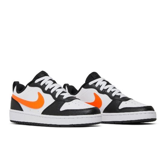 

Nike Court Borough Low 2 BQ5448-115 Children s shoes EU 35.5 чёрный/белый