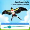 Fishing Rod Kite, Dynamic Mini Swallow and Butterfly Kite, Children Aged 3 To 6, Easy To Fly In A Light Breeze, Plastic Simulation Handheld Kite