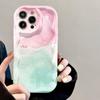 Purple Smudge Is Suitable for Iphone16promax Mobile Phone Case Apple 15 Anti-drop 14 Pro Japan and Korea 13/12 Women 11