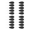 20pcs Flexible Loop DIY Needle Threader Black Embroidery Needle Threader  For Crafting