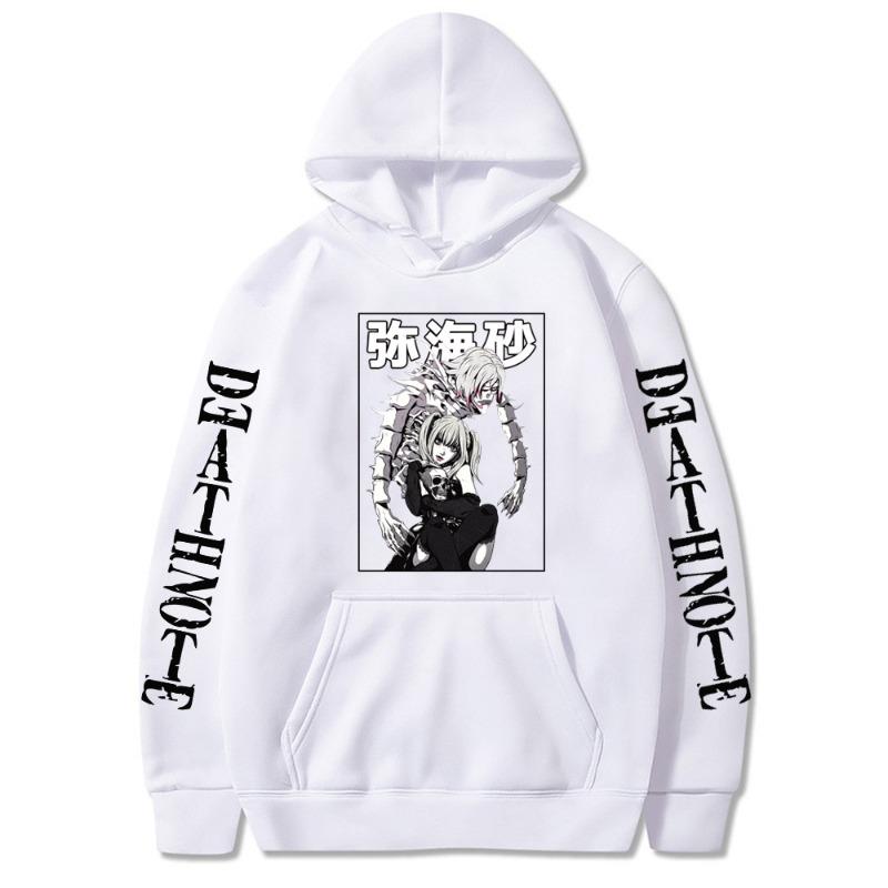 Misa Death Note Japanese Animation Men's Hoodie New Sweatshirt Men Womnen Fashion Pullover Men's Fleece Hoodies