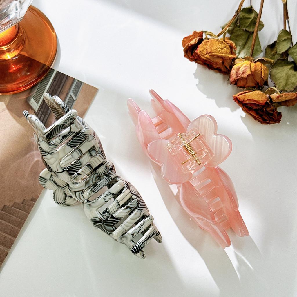 High-end Multi-color Acetate Hair Claw Clip For Chic Hairstyles And Fashionable Looks