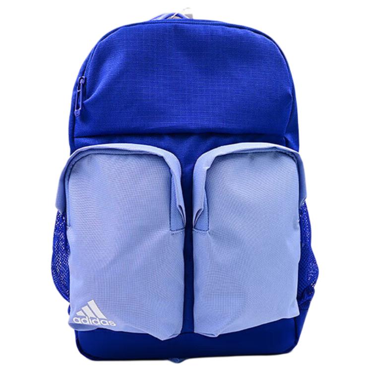 Adidas Letter Logo Fabric Backpack Men Backpacks Blue JF1189 Blue