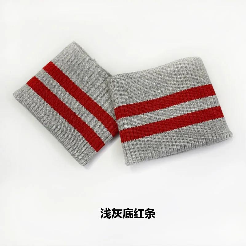 Threaded cuffs lengthening accessories Trouser hem tightening artifact Knitted Cuffs Rib Neckline Fabric Repair Elastic Band