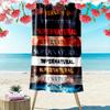 Supernatural Print Beach Towel, Large Soft Quick Dry Towel for Beach Camping Swimming