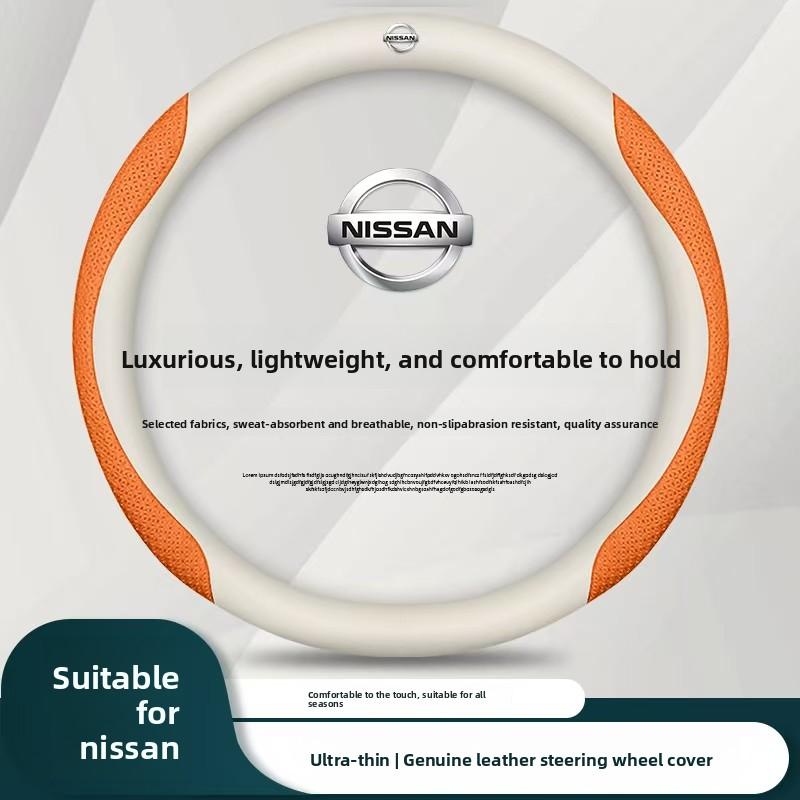 Yxkpz10 Für Nissan Lenkradabdeckung Xuan Yi Qi Jun Xiao Ke Tian Lai Qi Da Lan Niao Lou Lan Jin Ke Sunshine echtes Leder Cover
