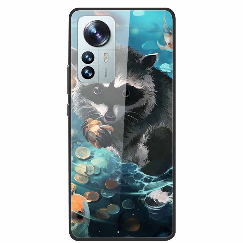 Tempered Glass Cases For Xiaomi 12T 5G Case Hard Phone Back Cover for Xiaomi 12T Pro Protection Shells Mi 12 T 12TPro 2022 Cool