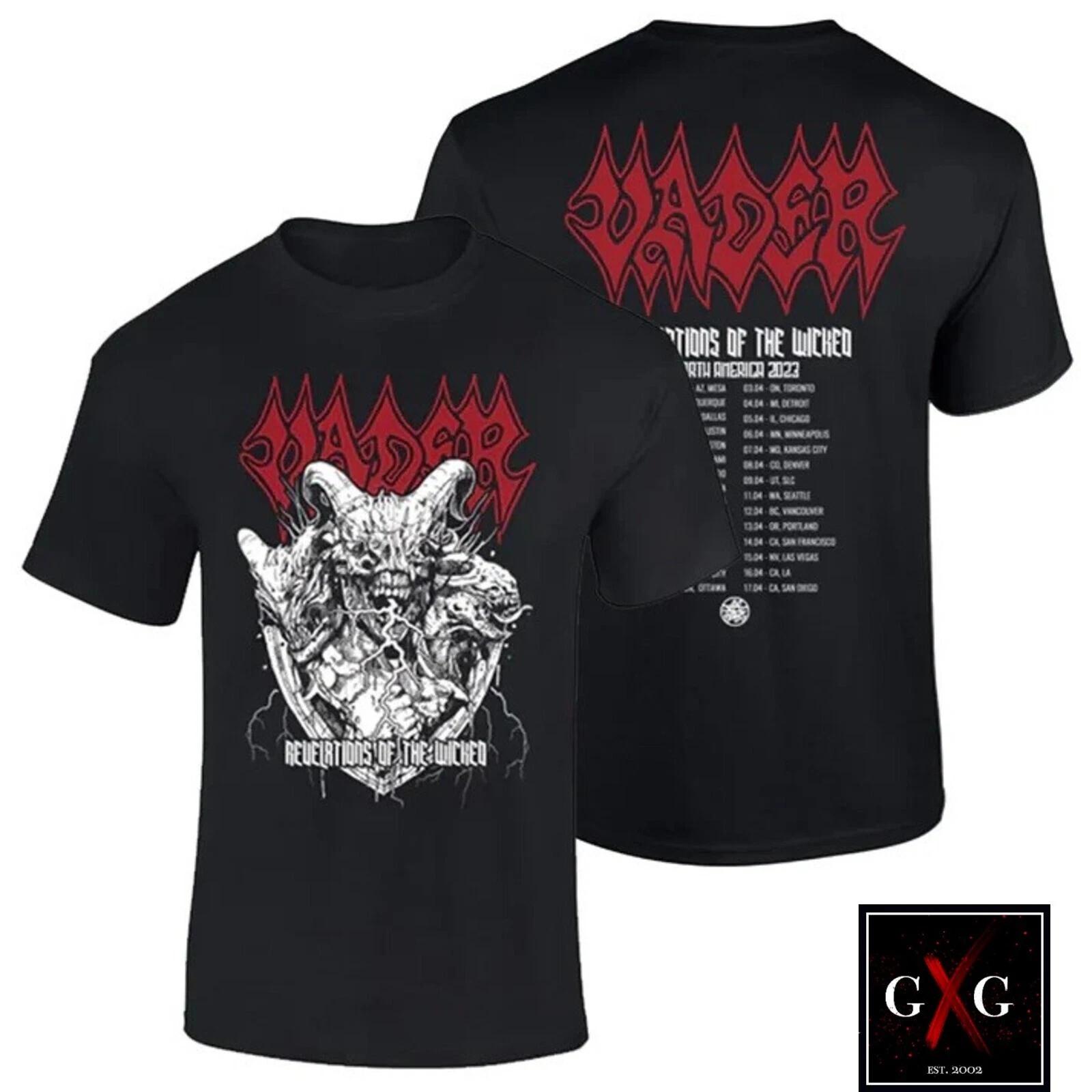 VADER cd lgo REVELATIONS TOUR 2023 Official SHIRT 3XL New litany morbid reich XL