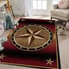 1PC Vintage Pentagram Carpet Suitable for Bedroom, Living Room, Children's Room, Dance Studio, Comfortable & Durable Yoga Mat