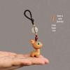 Sandalwood Deer Car Keychain Charm for Men, Women & Couples