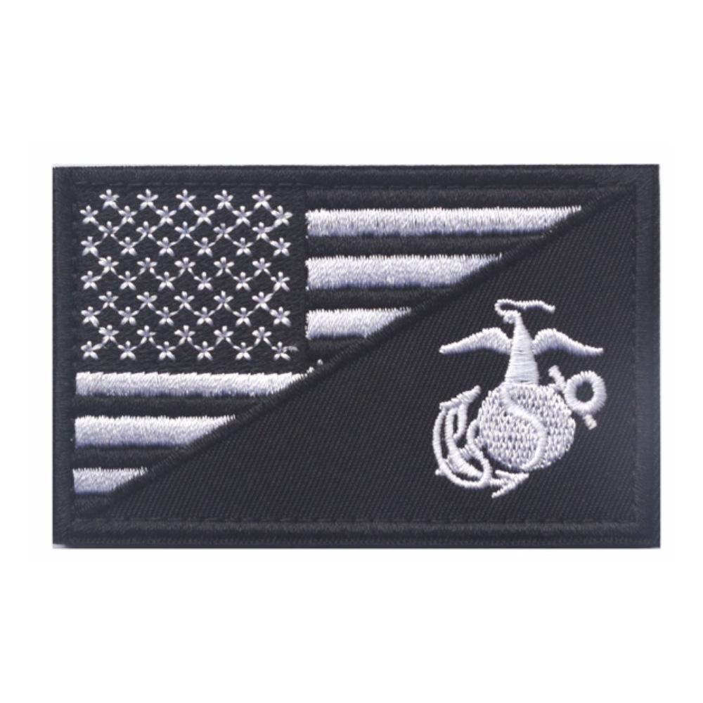 US Flag & Punisher Spartan Tactical Velcro Armband