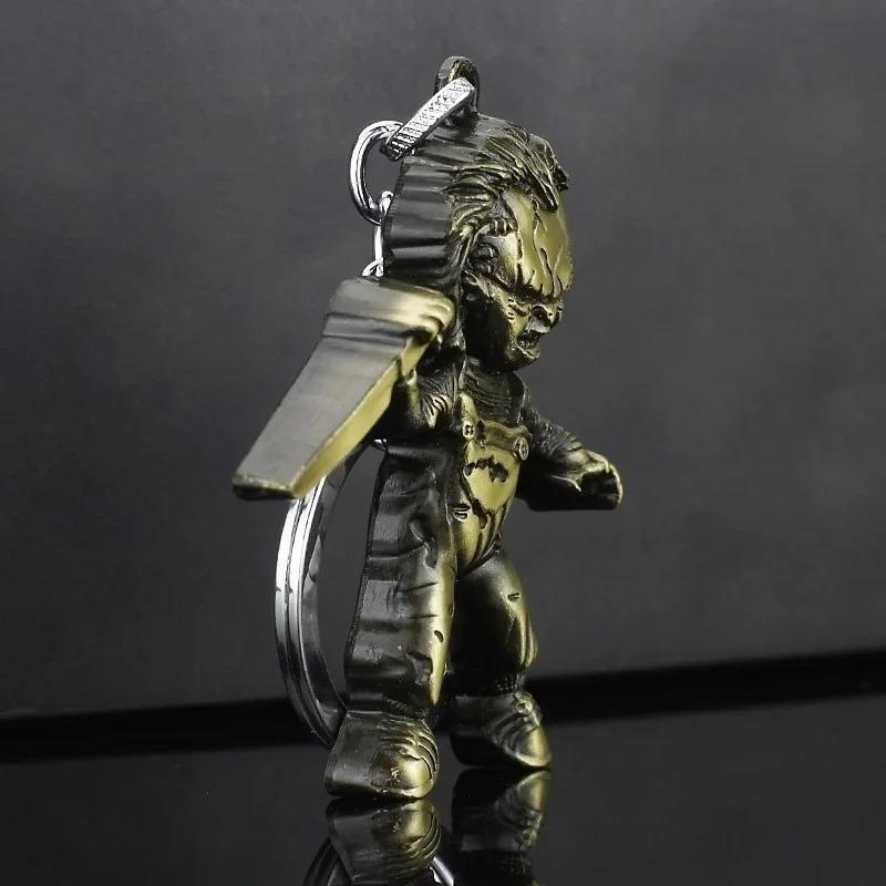 Nowy Wysokiej klasy Delikatny Stop Model Brelok Psychiczny Brąz/Srebrny Akcesoria do Torby