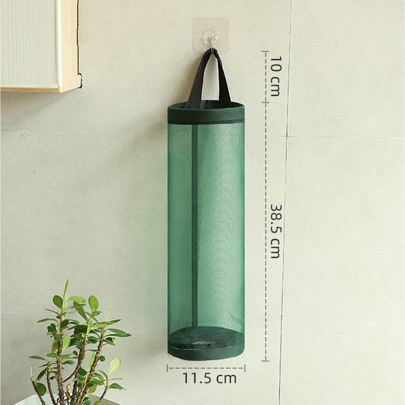 Förvaring av soppåsar Köksavfallsorganisatör Hållare för plastpåsar Organisering Hängande Förvaringspåsar för sopinsamling