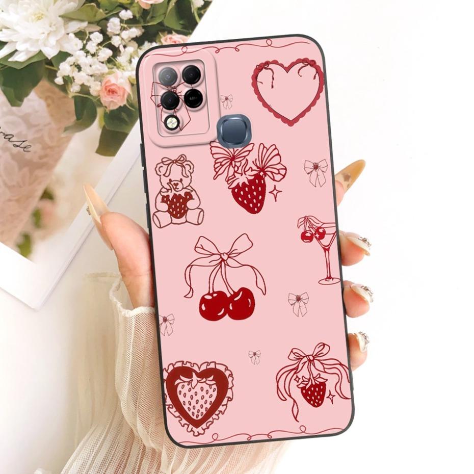 Cute Printed Phone Case For Infinix Hot 10S 10T 10i Soft Silicone Shockproof Cases For Infinix Hot10S Hot10T Hot10i Bumpers