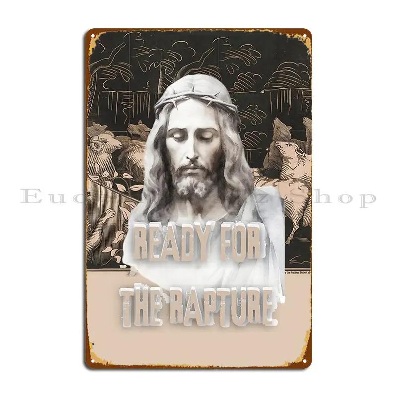 Ready For The Rapture Flirt Teez Metal Plaque Poster Decoration Bar Bar Cinema Create Tin Sign Poster